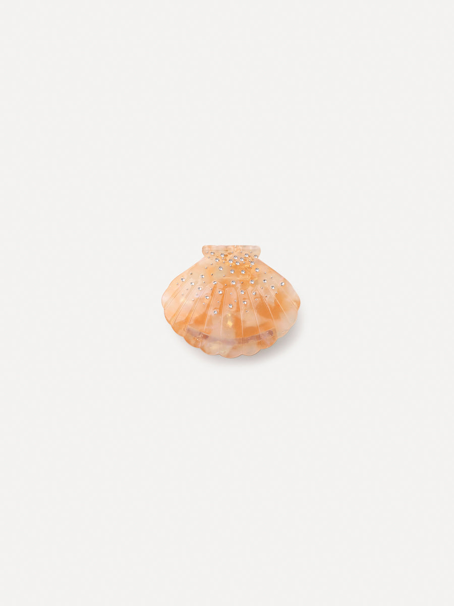 Lustrous Shell Beige Haarklammer