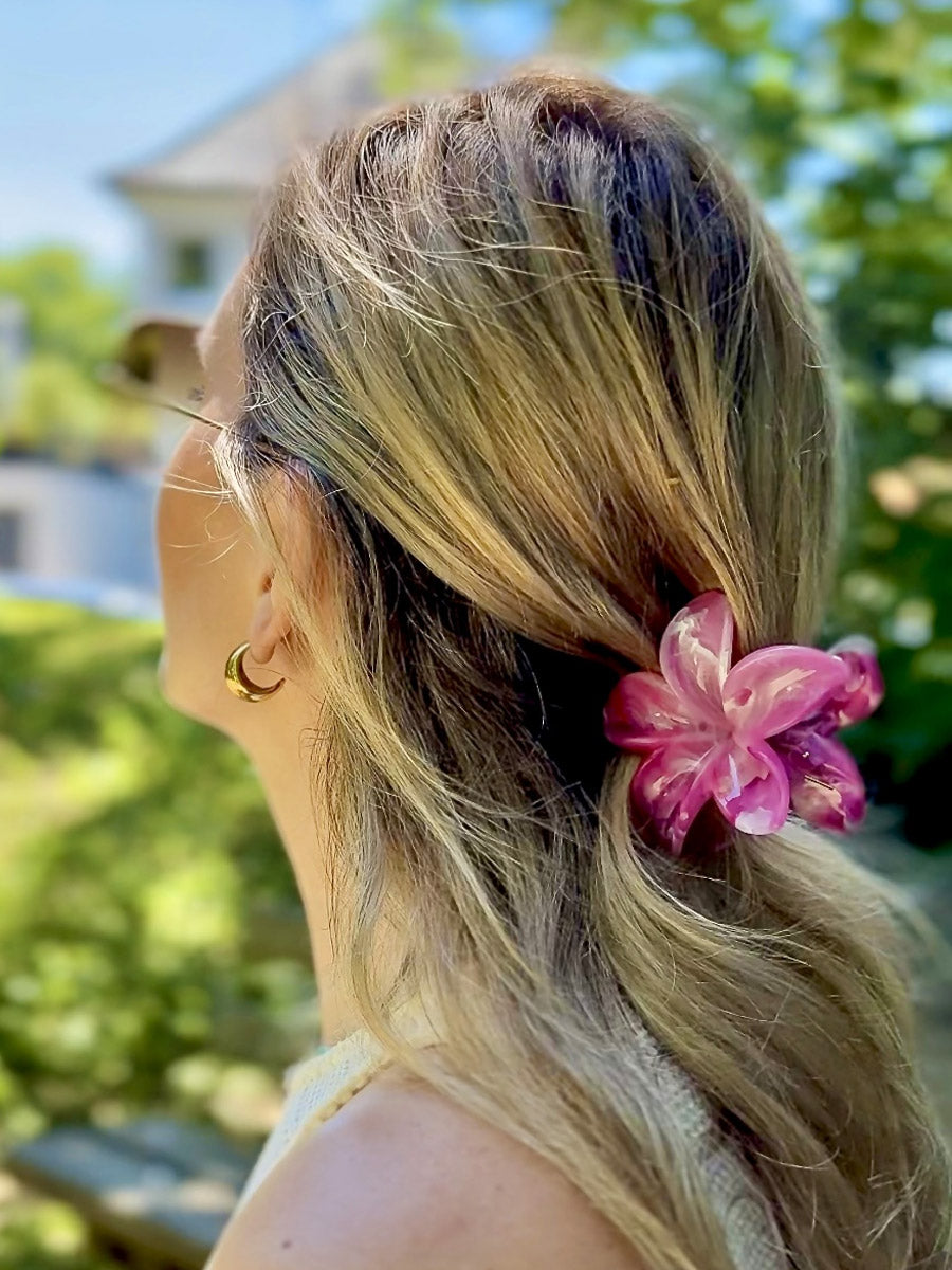 Pastel Petal Haarklammer