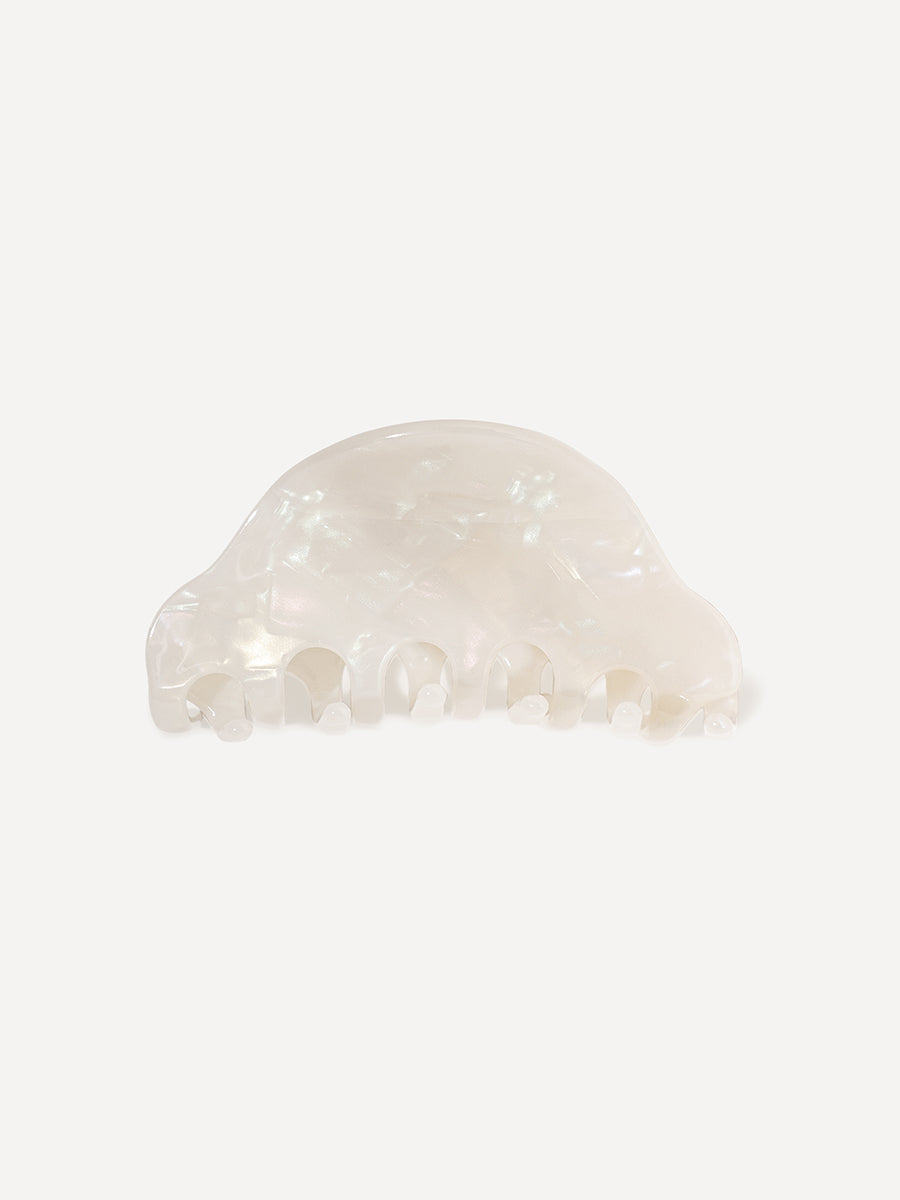 Classic Charm White Haarklammer