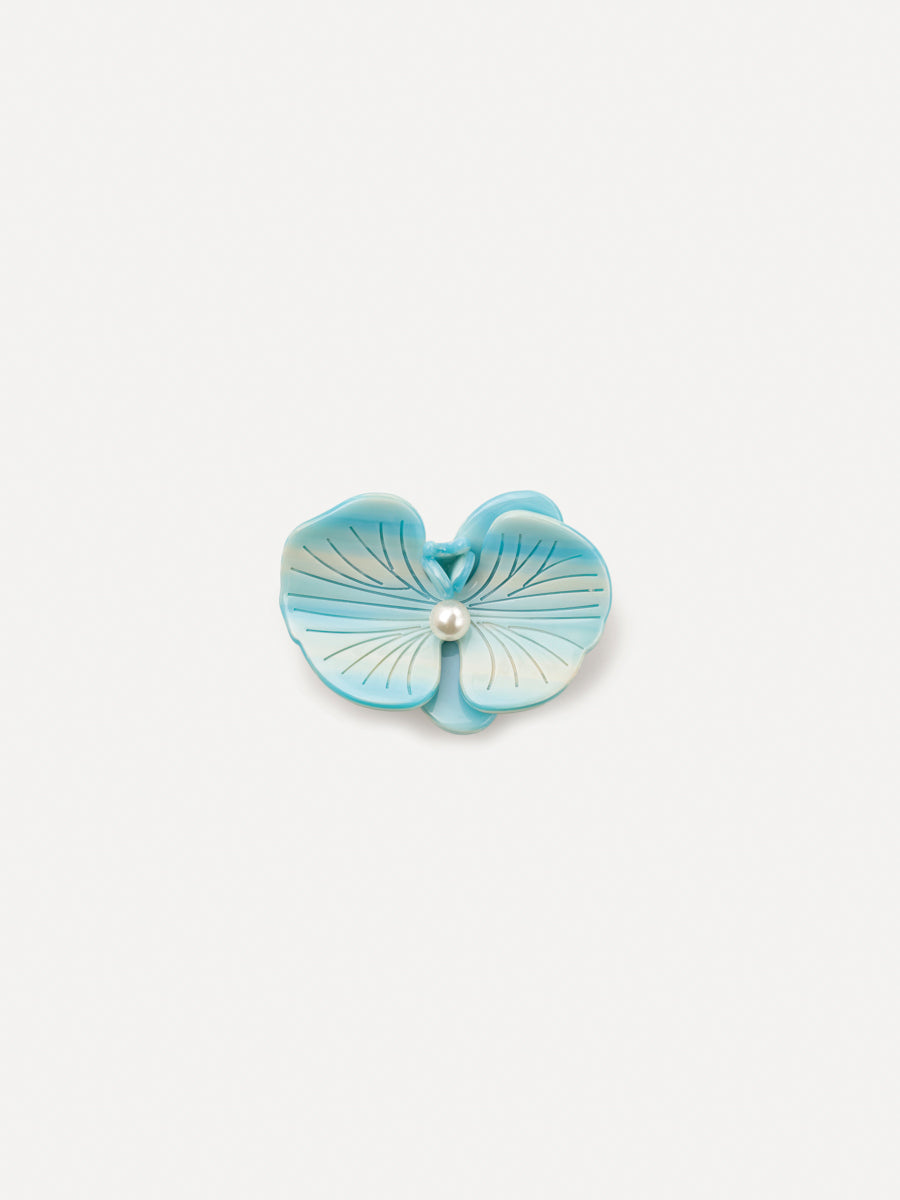 Orchid Glow Blue Hairpin