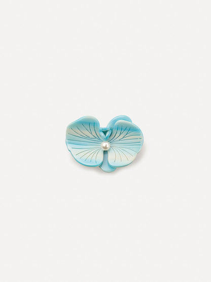 Orchid Glow Blue Hairpin