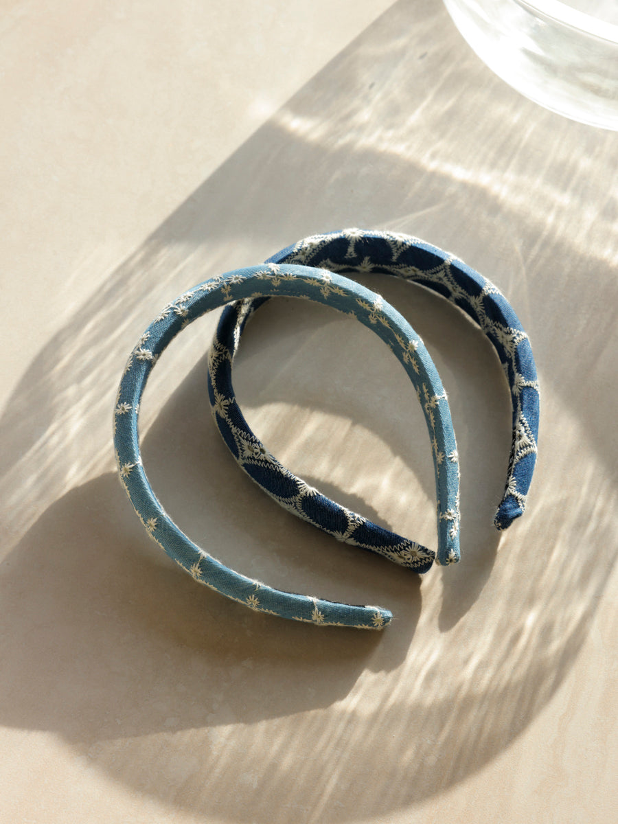 Kiss Denim Haarreif Blue