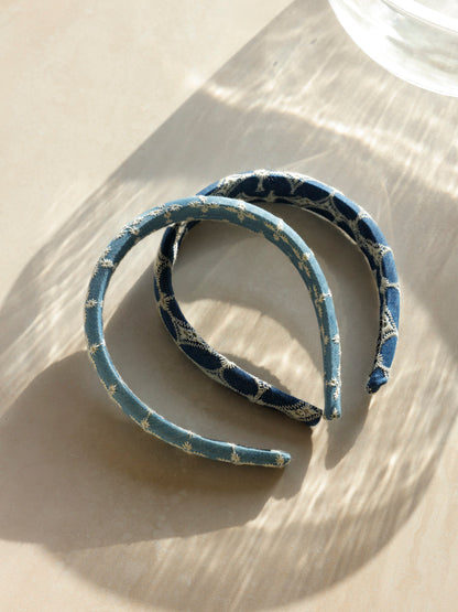Kiss Denim Haarreif Blue