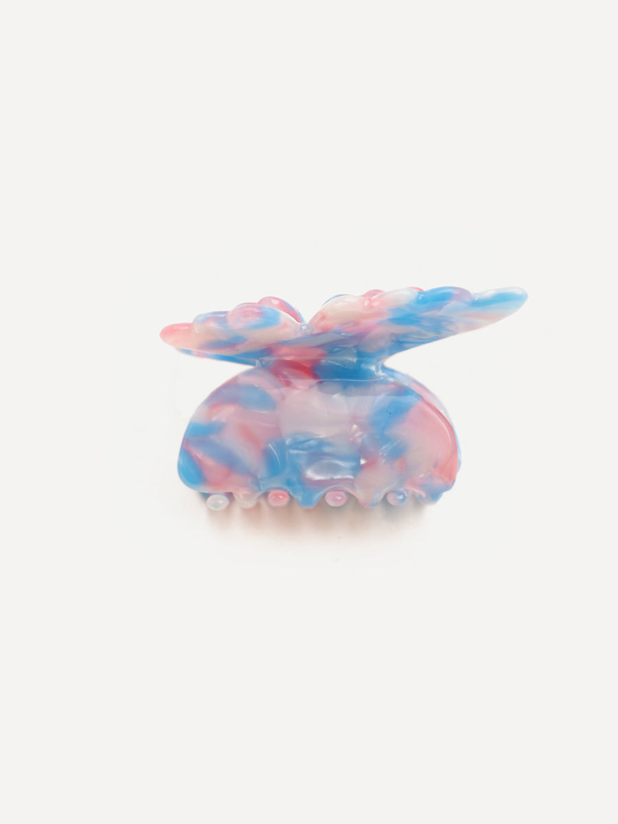 Airy Butterfly Haarklammer Blue-pink