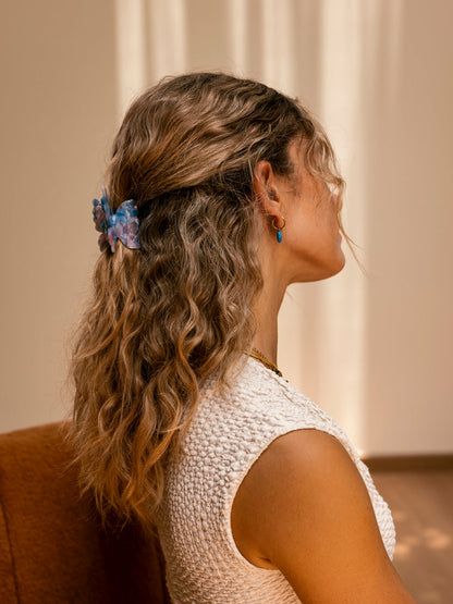 Airy Butterfly Haarklammer Blue-pink