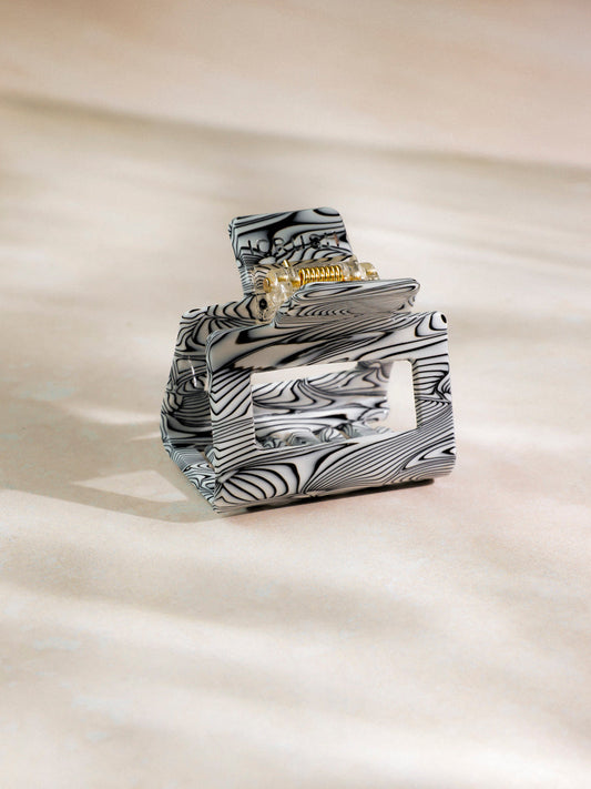 Classic Frame Haarklammer Zebra-print