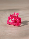 Classic Frame Haarklammer Berry Pink