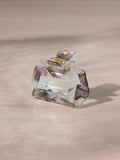 Classic Frame Haarklammer Milky Marble