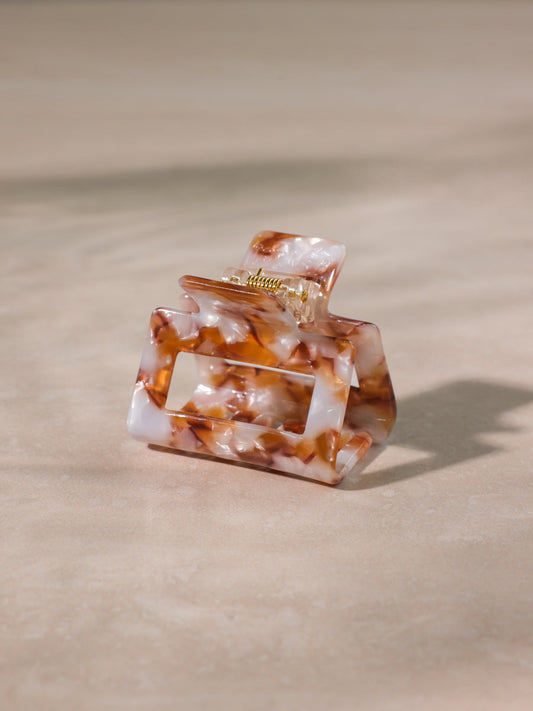 Classic Frame Haarklammer Caramel Color