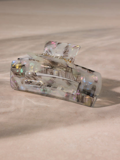 Elegant Ease Haarklammer Milky Marble