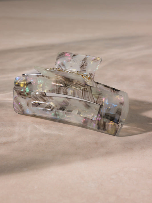 Elegant Ease Haarklammer Milky Marble