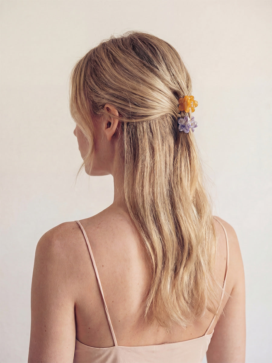 Sweet Petal Set Mini-Haarklammer Lavender Amber