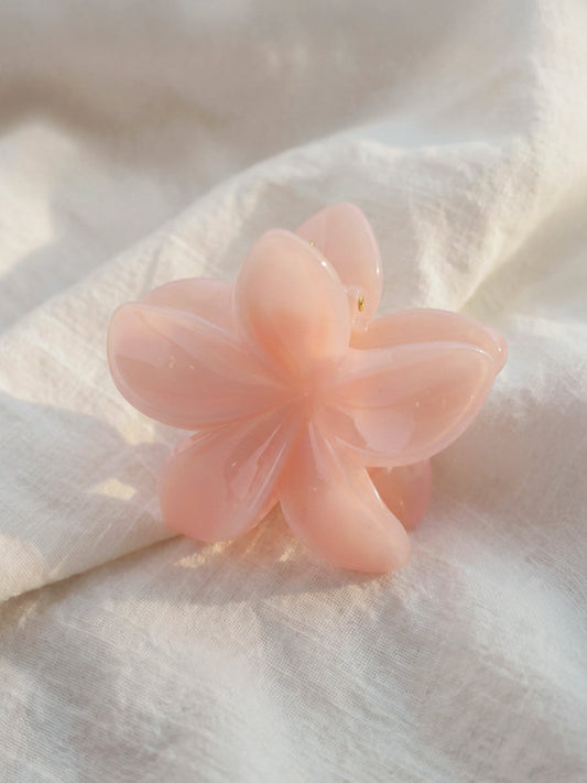 Floral Bliss Haarklammer Cream Pink