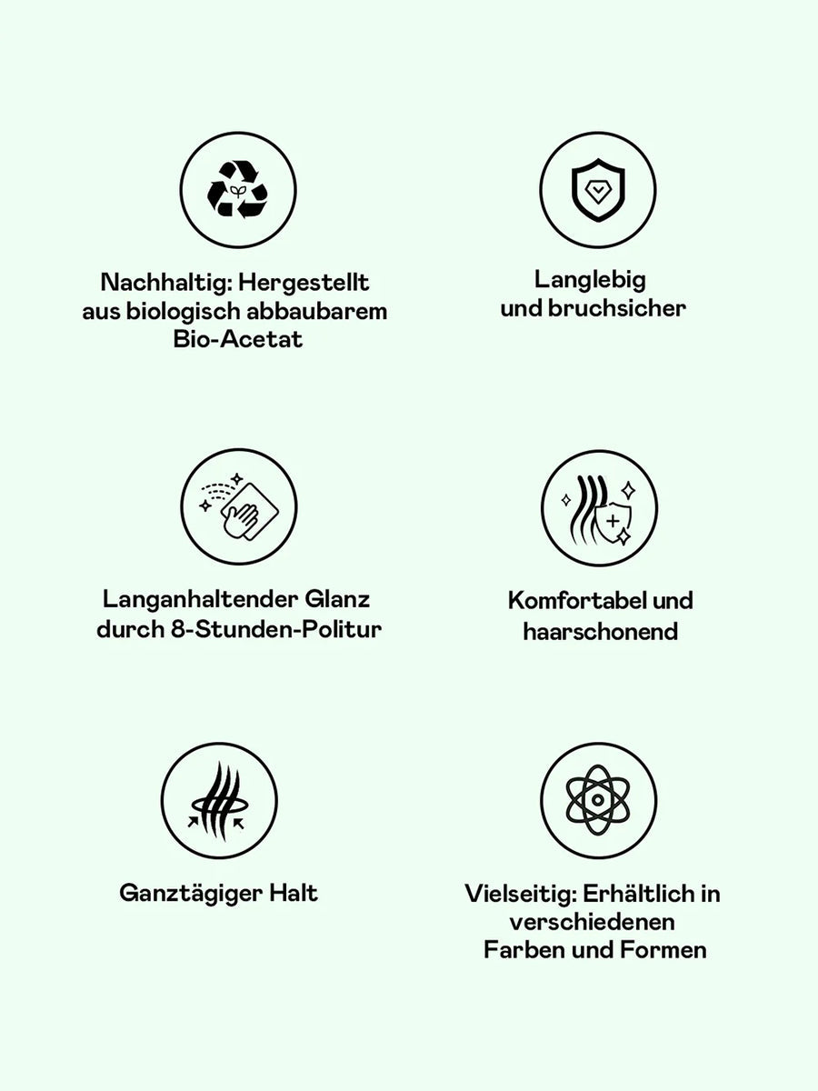 Modern Style Haarklammer Amber