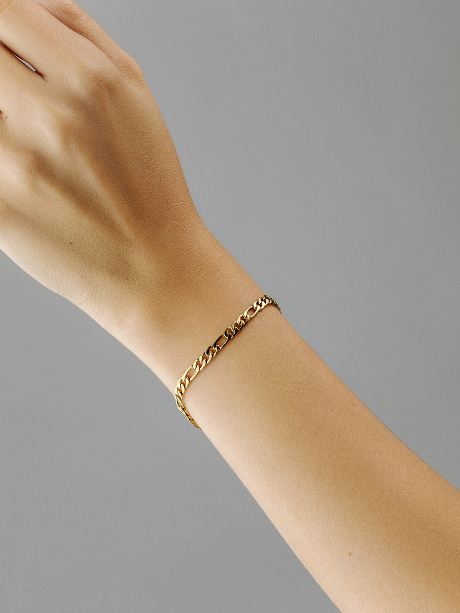 Figaro Steel Armband