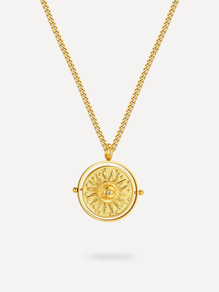 Rotating Sun Flames Kette