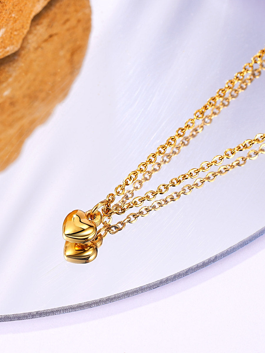 Bold heart Kette