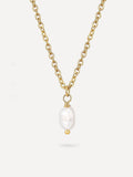 Simple Pearl Pendant Kette