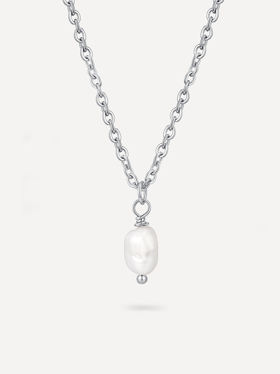 Simple Pearl Pendant Kette