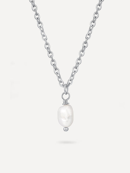 Simple Pearl Pendant Kette
