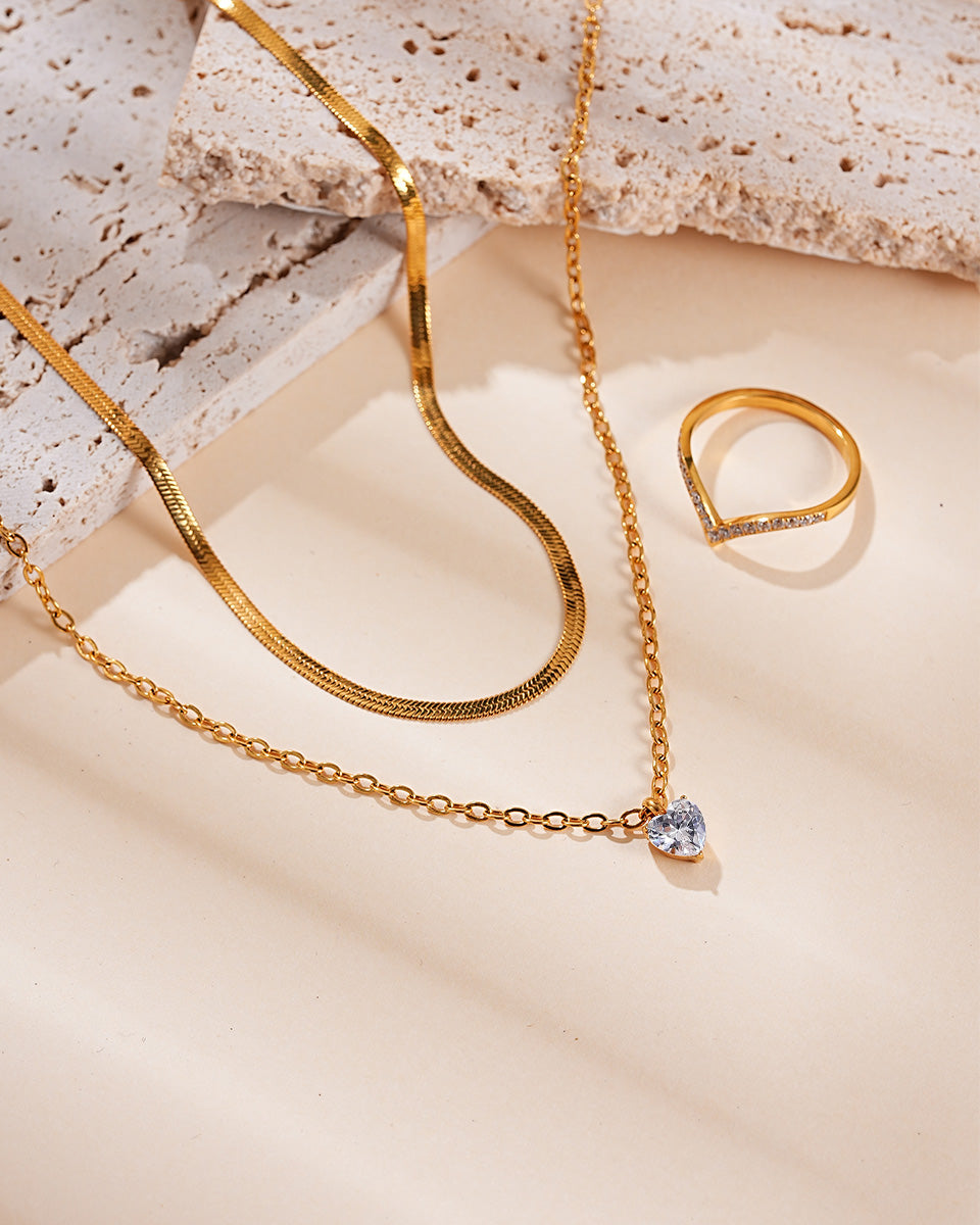 Shine Heart  Kette