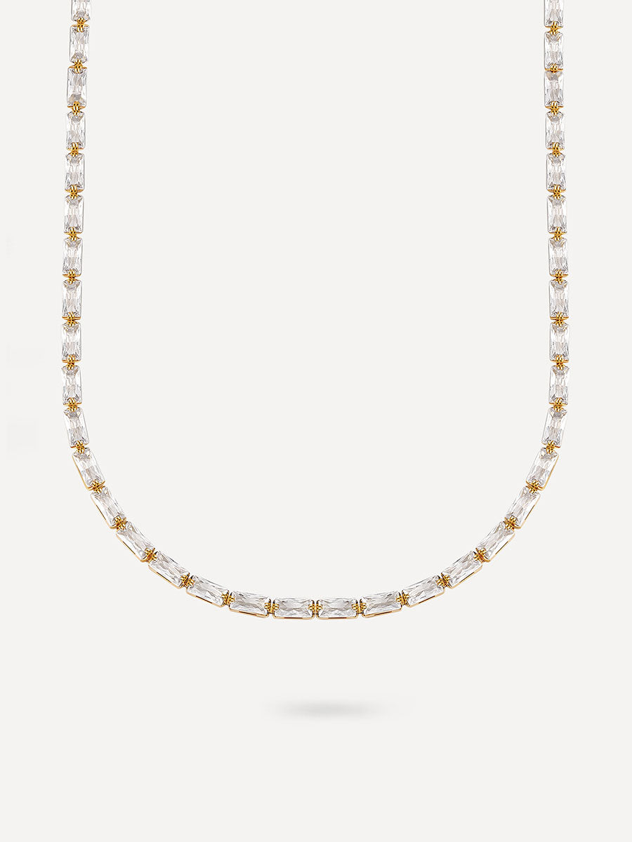 Rectangle Shining Kette