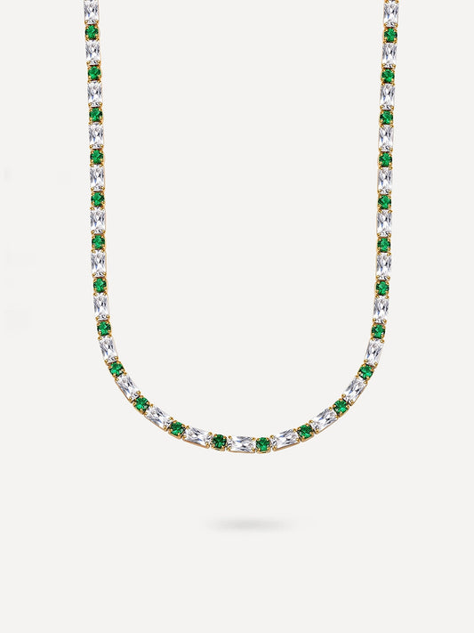 Green Circle Kette