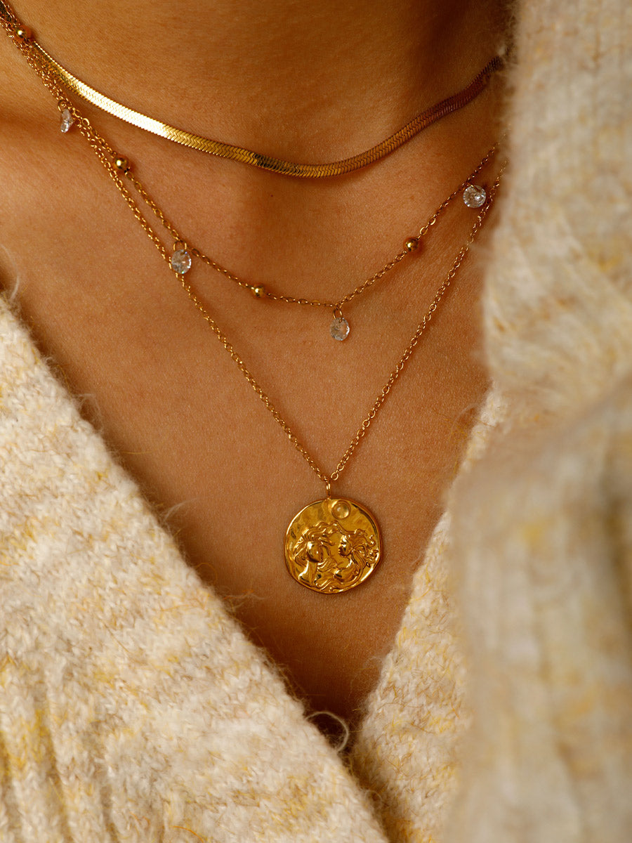 Zodiac Kette - Zwillinge