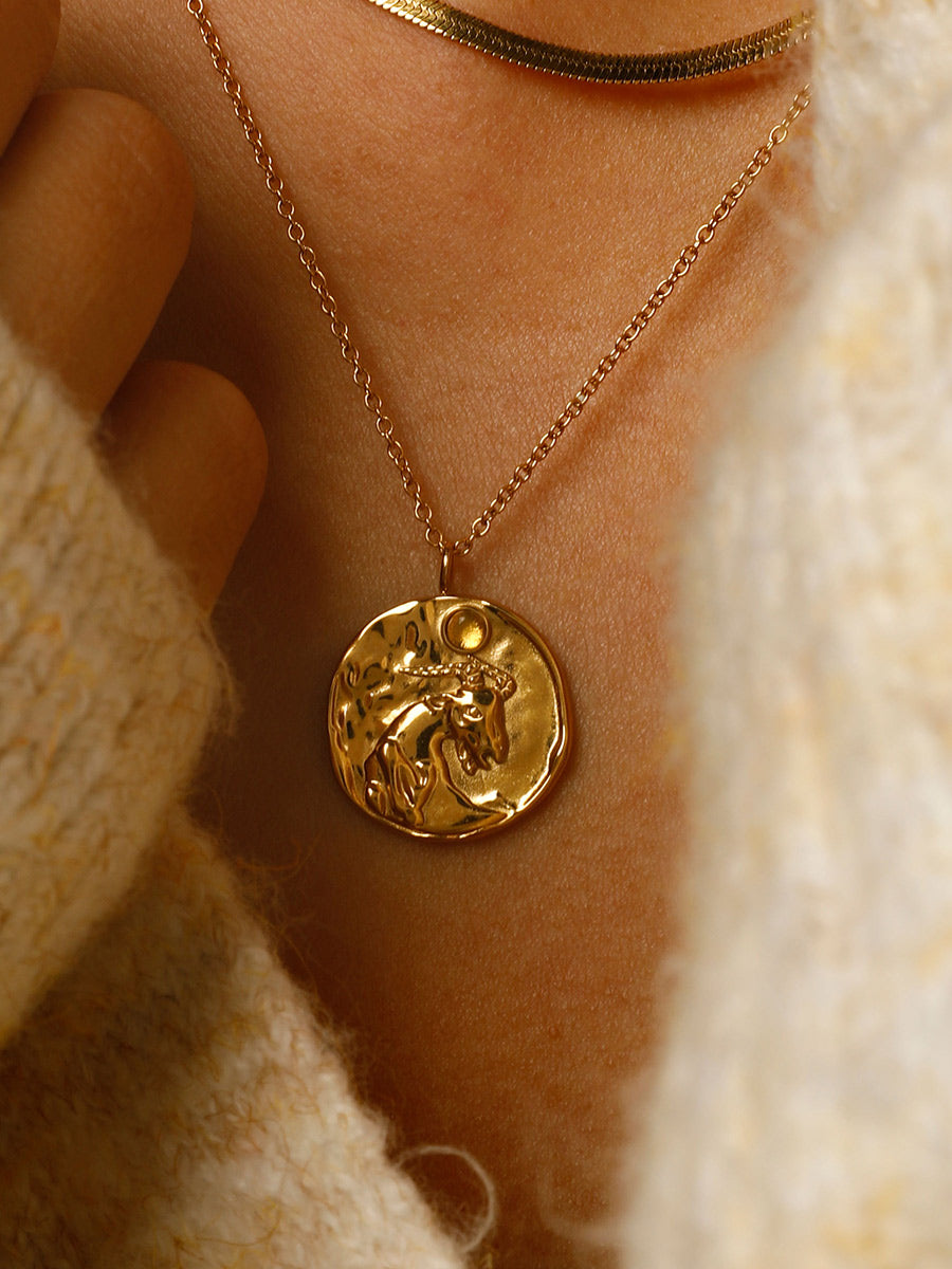Zodiac Kette - Steinbock