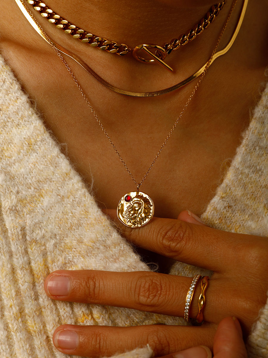 Zodiac Kette - Löwe