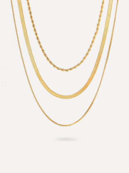 Trio Layered Kette