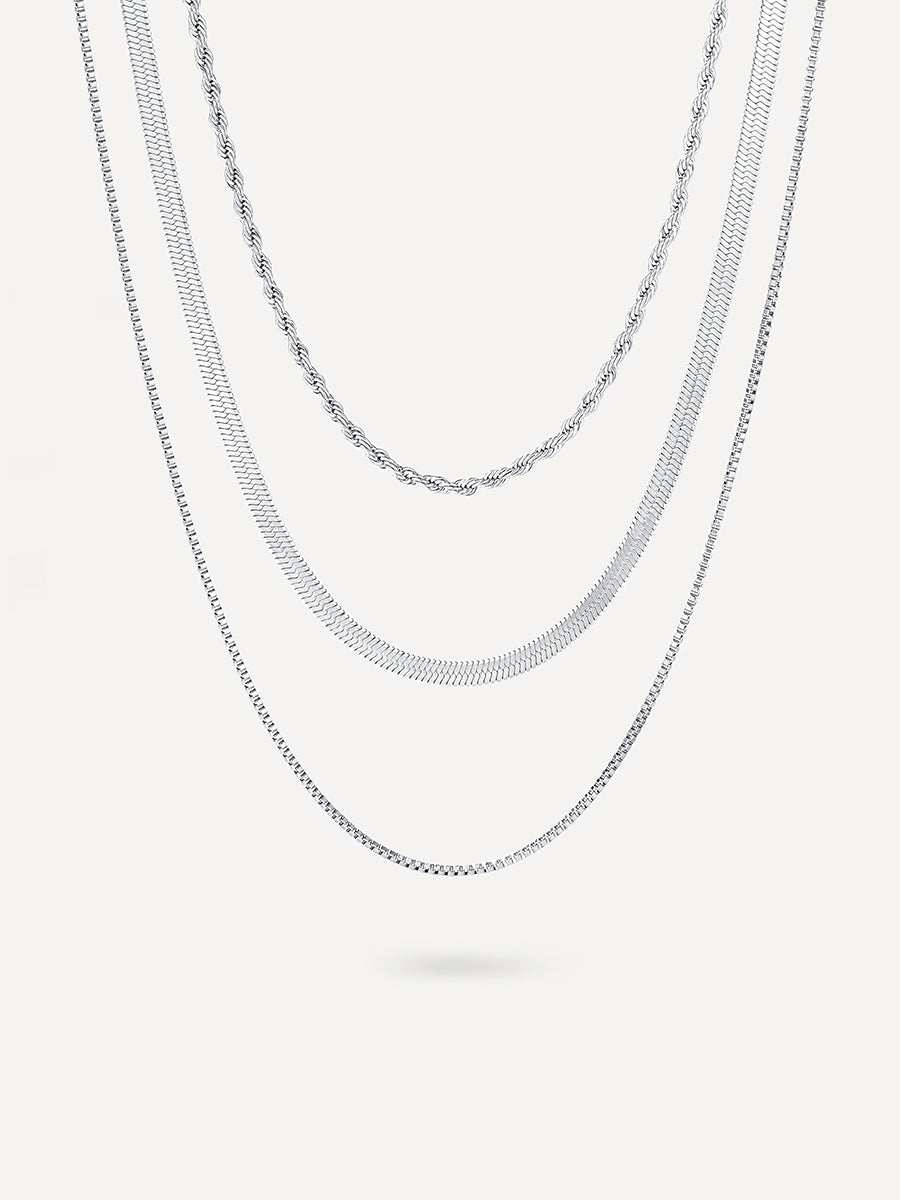 Trio Layered Kette