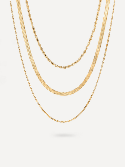 Trio Layered Kette