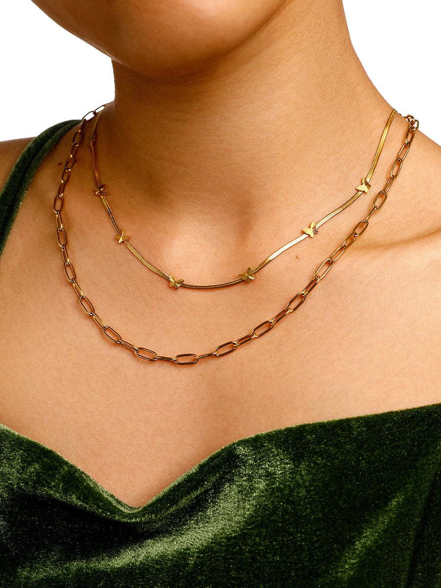 Delicate Butterfly Kette