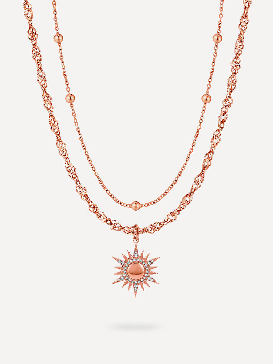 Cluster Glitter Kette