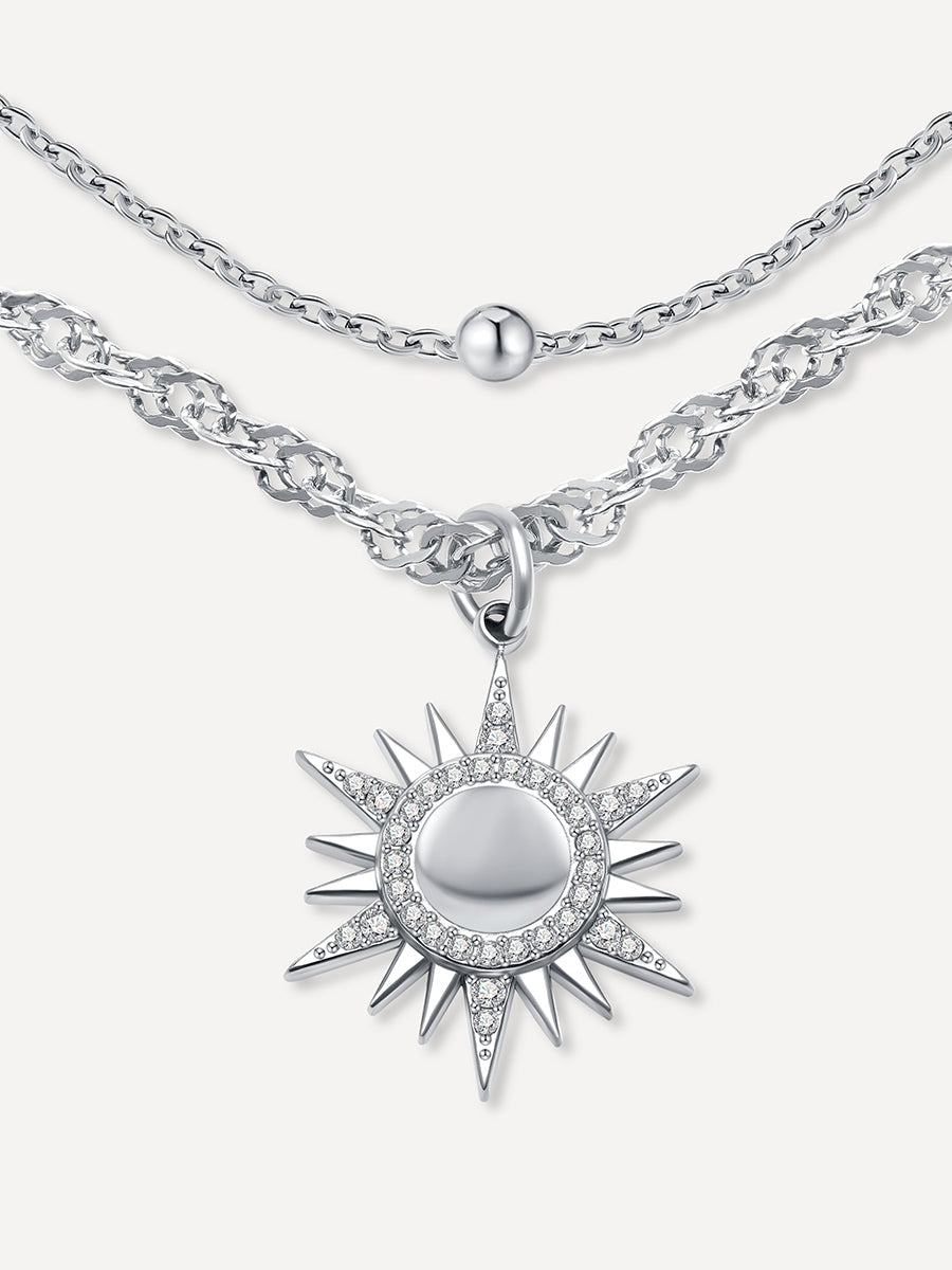 Cluster Glitter Kette