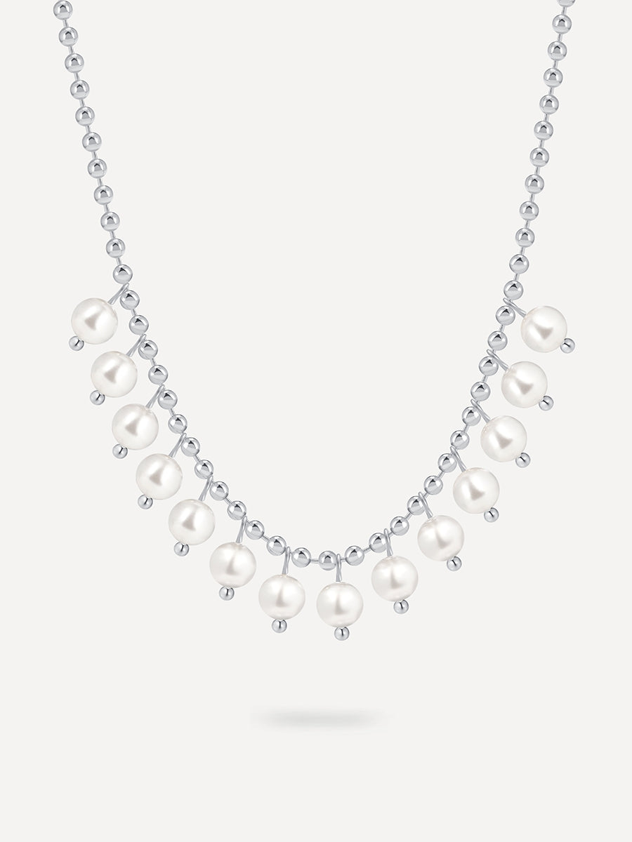 Spherical Art Pearls Kette