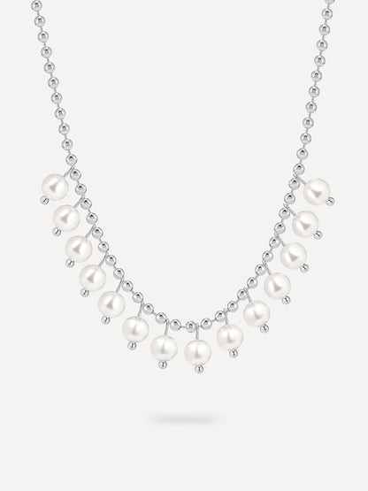 Spherical Art Pearls Kette