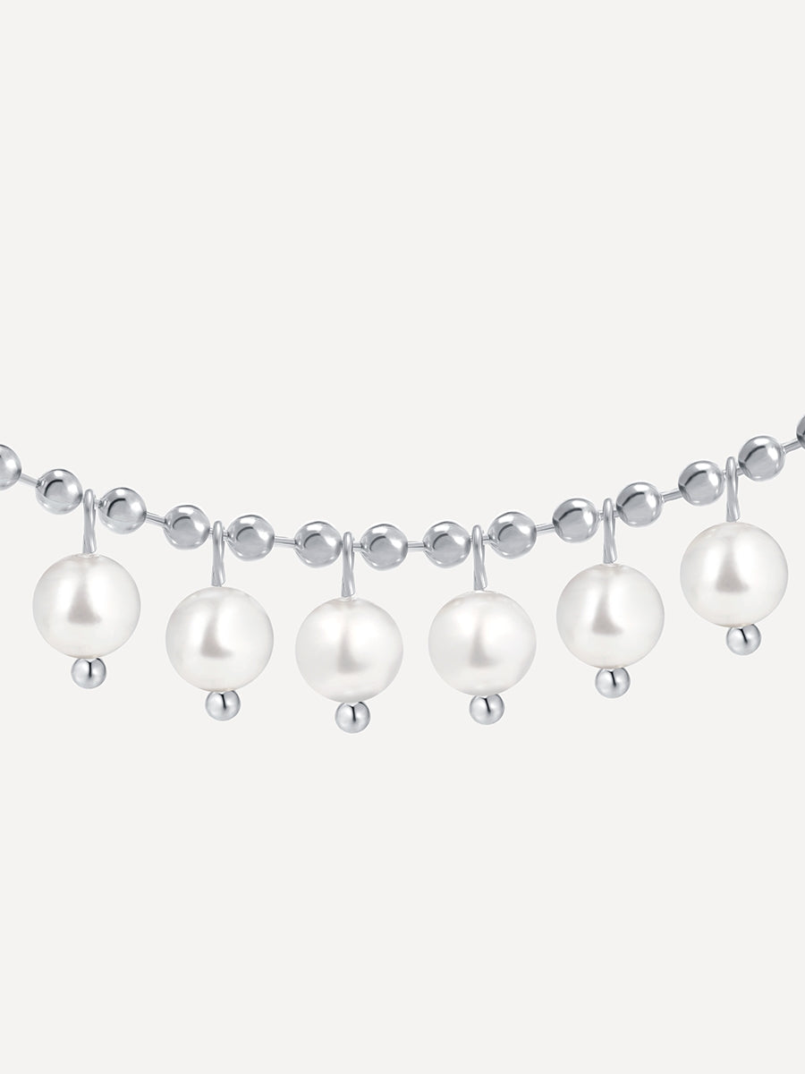 Spherical Art Pearls Kette