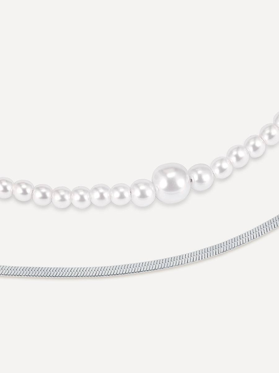 Enchanting Pearl Layered Kette