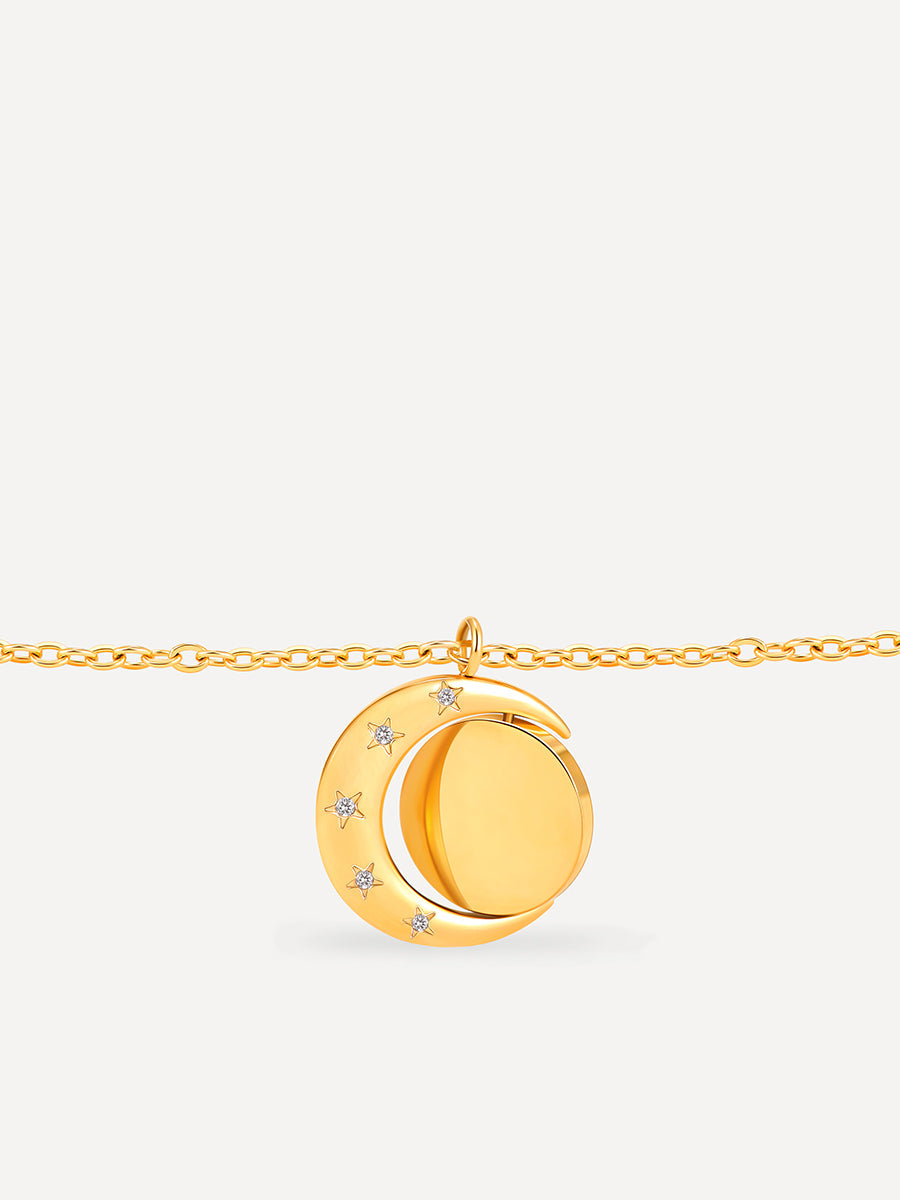 Moon Phase N Sun Kette
