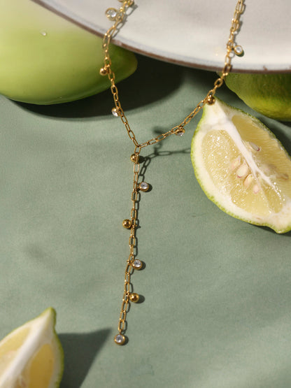 Gypsophila Tassel Kette