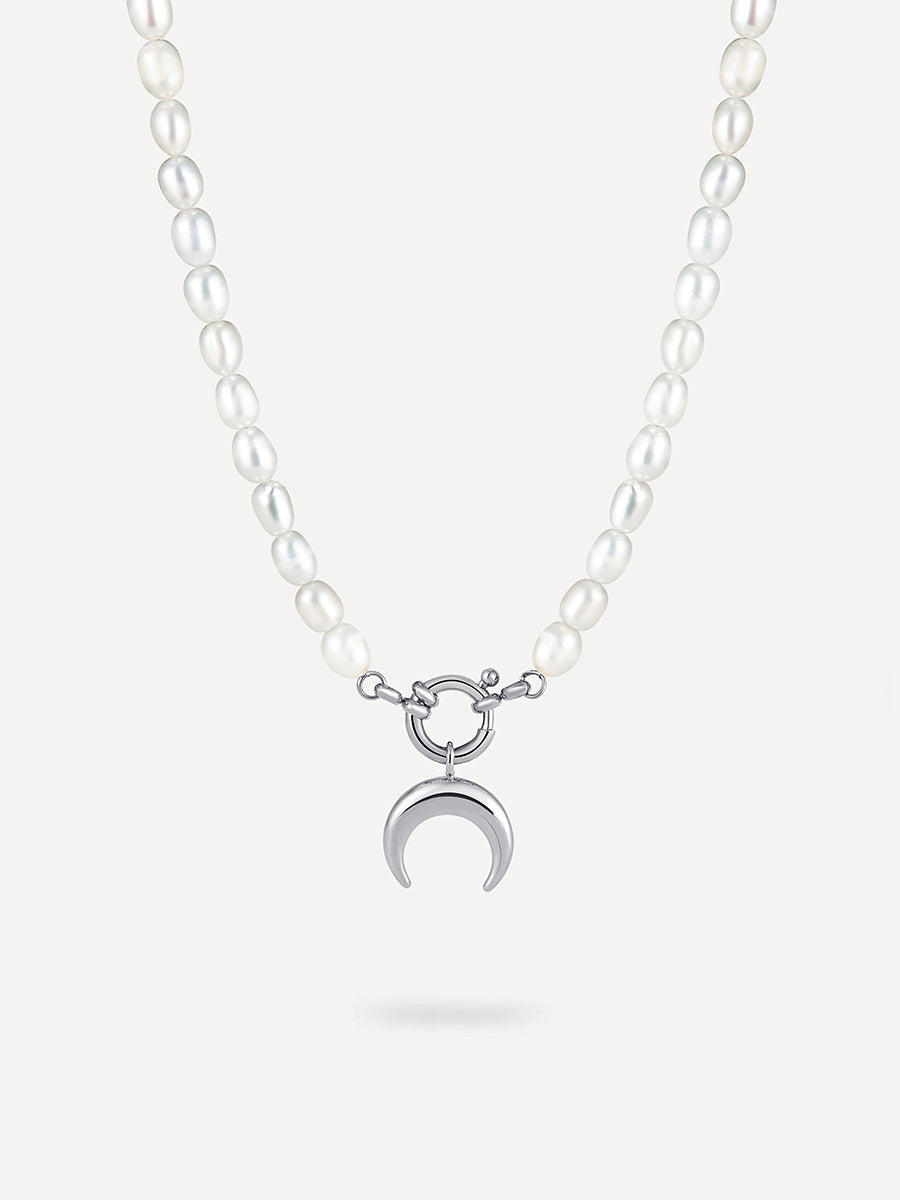 Crescent Pearl Kette