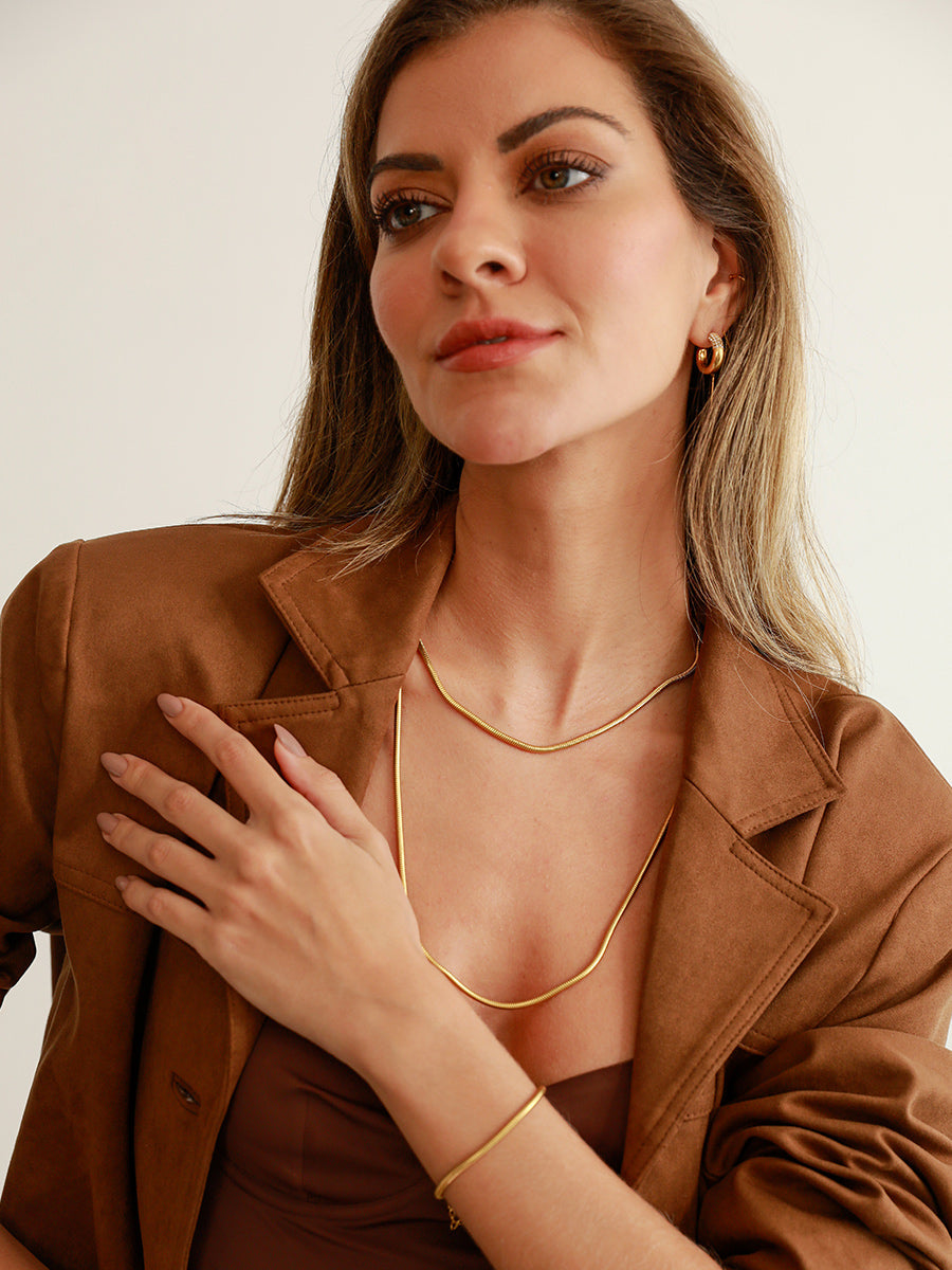 Round Sleek Long Kette