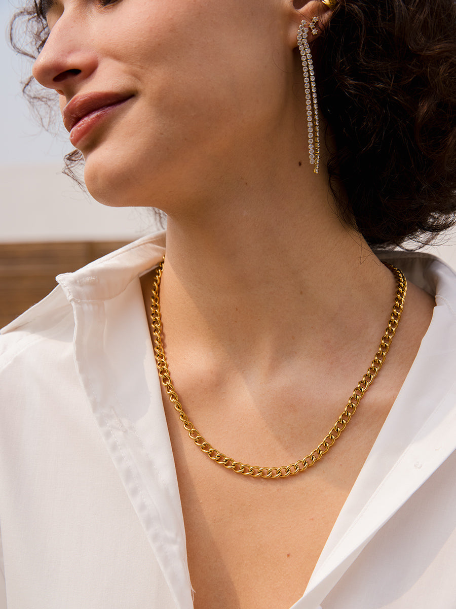 Modern Cuban Kette