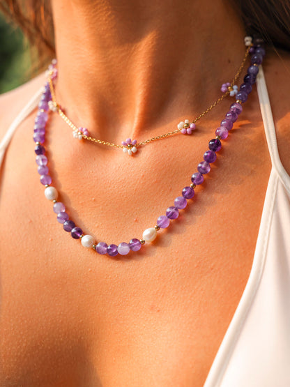Blossom Moment Purple-white Set