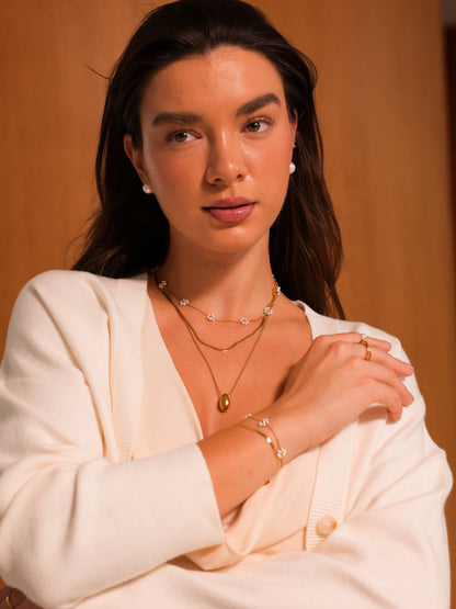 Blossom Moment White Kette