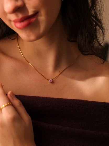 Crystal Delight Pink Kette