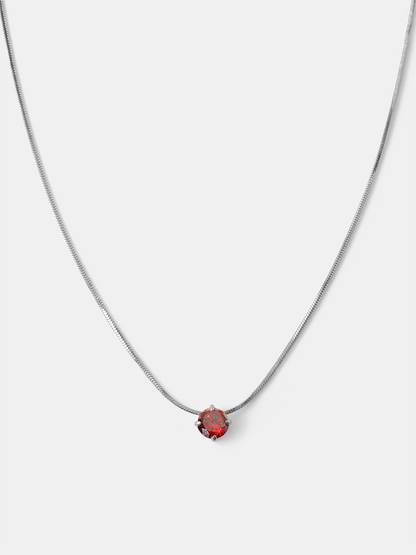 Crystal Delight Dark Red Kette