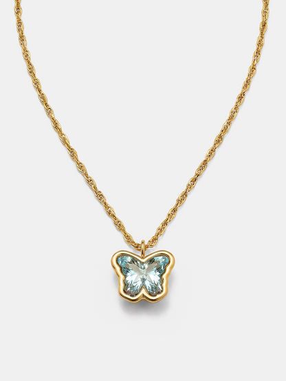 Crystal Butterfly Kette